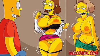 Fucking The Hot Professor And Dean! A Naughty Test! The Simptoons
