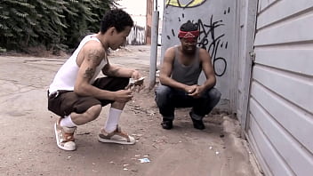 Black Thug Gets Wild, Deep Throat And Pounded From Behind