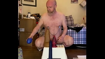Big Toys Stretching My Tight Pussy, Aug 25