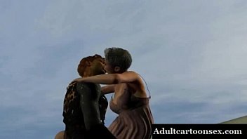 3d Cartoon Babe Goes 69 Before Steamy Hot Sex