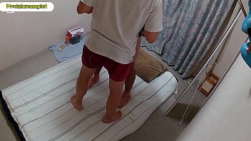 Two Twinks Passionately Fucking In Bedroom