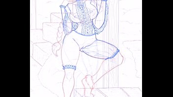 Maria’s Wild Barn Adventure – Time Lapse Illustration