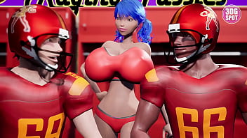 3dgspot – Big Titties Teen Dp’d By Football Players In Locker Room! 3d Cartoon Porn!