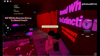 White Racist Humiliated By Black Dominance In Roblox