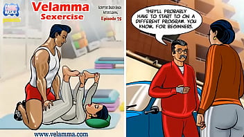 Velamma Episode 75 – Hot & Sweaty Workout