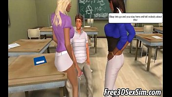 3d Hotties Teasing Nerds With Their Seductive Moves