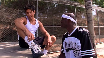 Young White Twink Stretched By Massive Black Cock