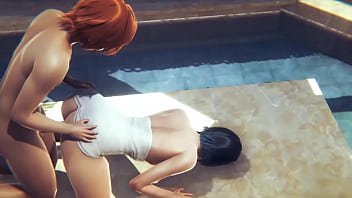Genshin Impact Venti Hardcore Public Bath Sissy Crossdress Anime Gay Porn
