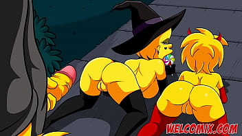 Spooky Halloween Night With The Simptoons – Hot & Sexy Fun!