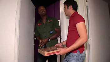 White Guy Takes A Massive Black Cock Deep In His Ass After Getting Licked