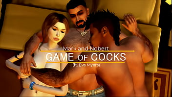 Marc & Norbert’s Steamy Bisexual Threesome With Eva